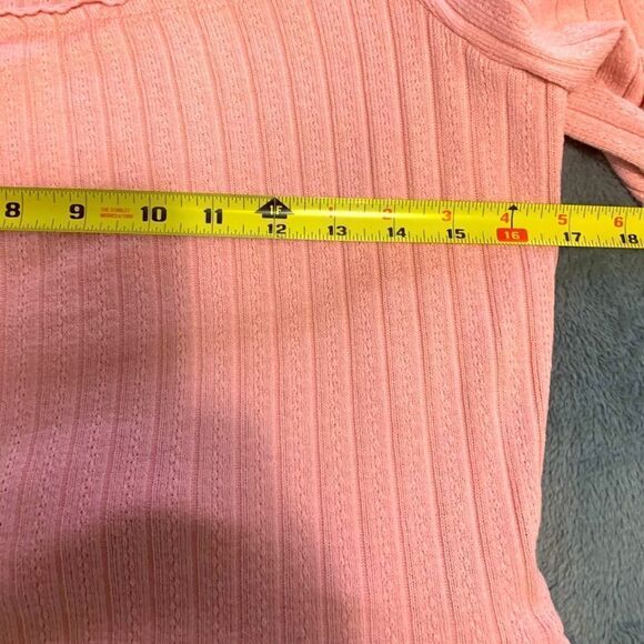 Honey & Sparkle dusty pink sweater with scalloped hem XL - Picture 5 of 7